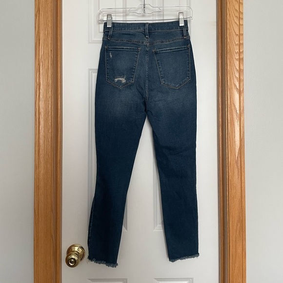 Abercrombie & Fitch Curve Love High Rise Super Skinny Ankle Jeans Size 2 Short - Picture 8 of 9